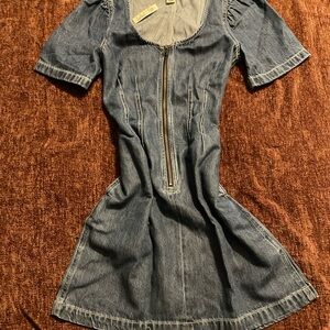 Madewell Blue Denim Mini Dress (SOLD)